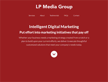 Tablet Screenshot of lpmediagroupinc.com